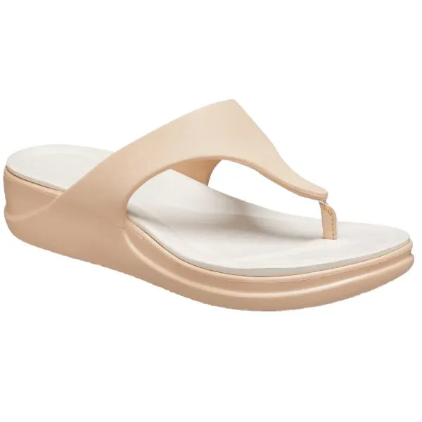 כפכפי קרוקס אצבע לנשים  Crocs boca Wedgte flip 207417-212