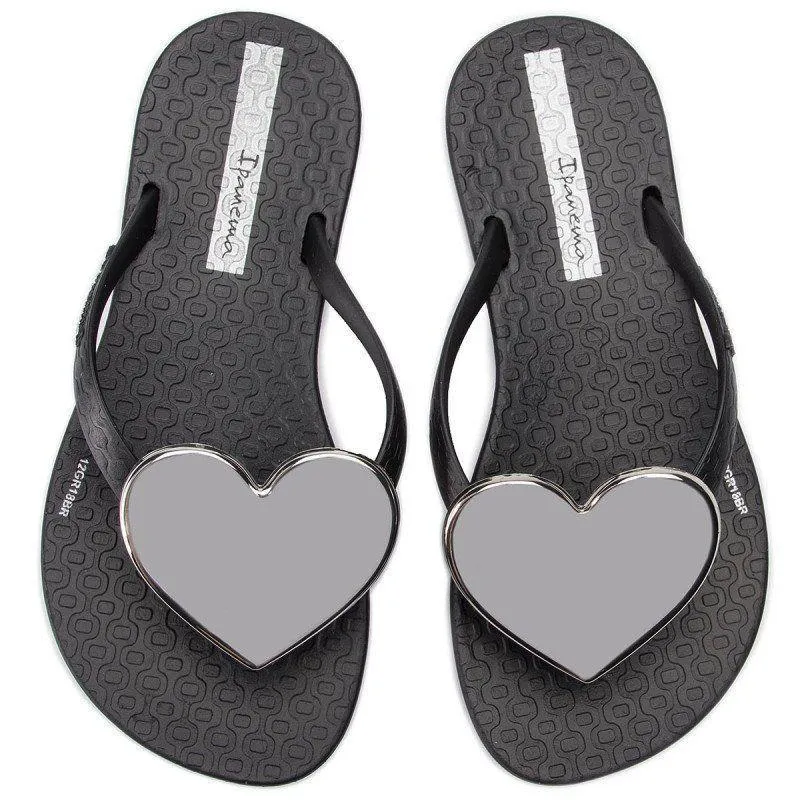 כפכפי איפנמה לב לבנות iPanema Girls Harts Flipflops 82598-20766