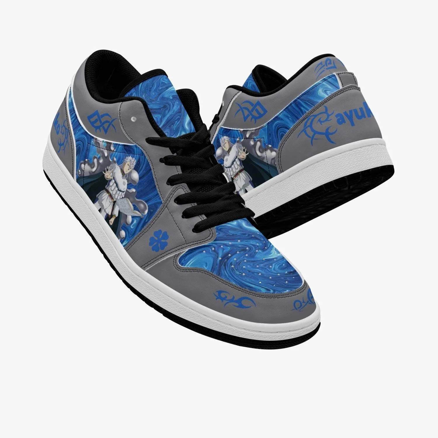 Black Clover Nozel Silva JD1 Low Anime Shoes