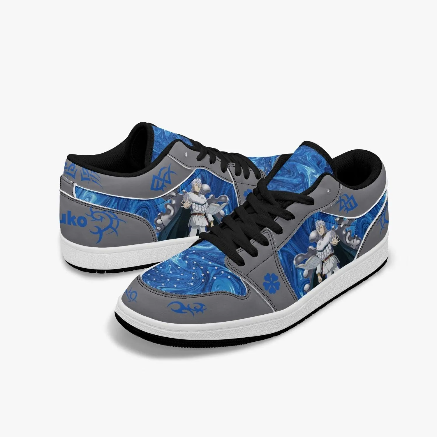 Black Clover Nozel Silva JD1 Low Anime Shoes