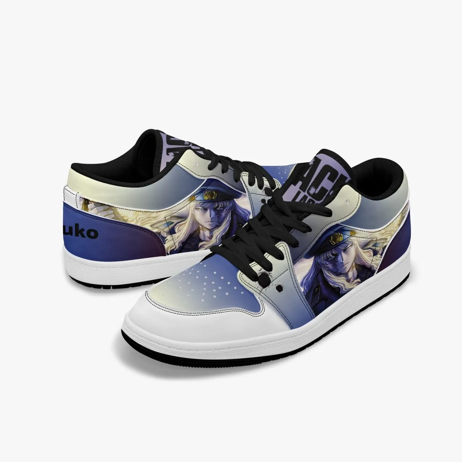 Black Lagoon Balalaika JD1 Low Anime Shoes