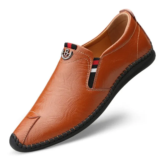 Breathable Flats Driving Shoes Mens