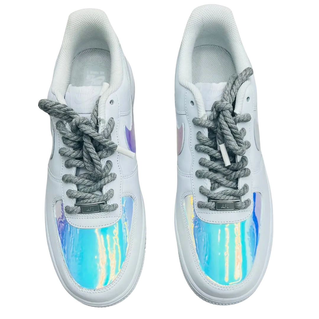 Custom Air Force 1 Holographic Glow in the Dark