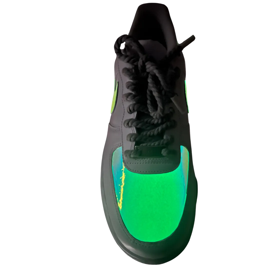 Custom Air Force 1 Holographic Glow in the Dark