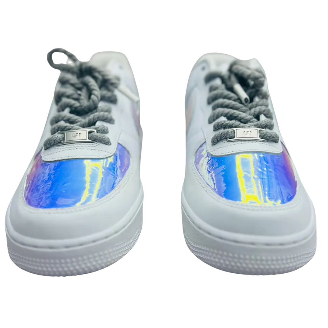 Custom Air Force 1 Holographic Glow in the Dark