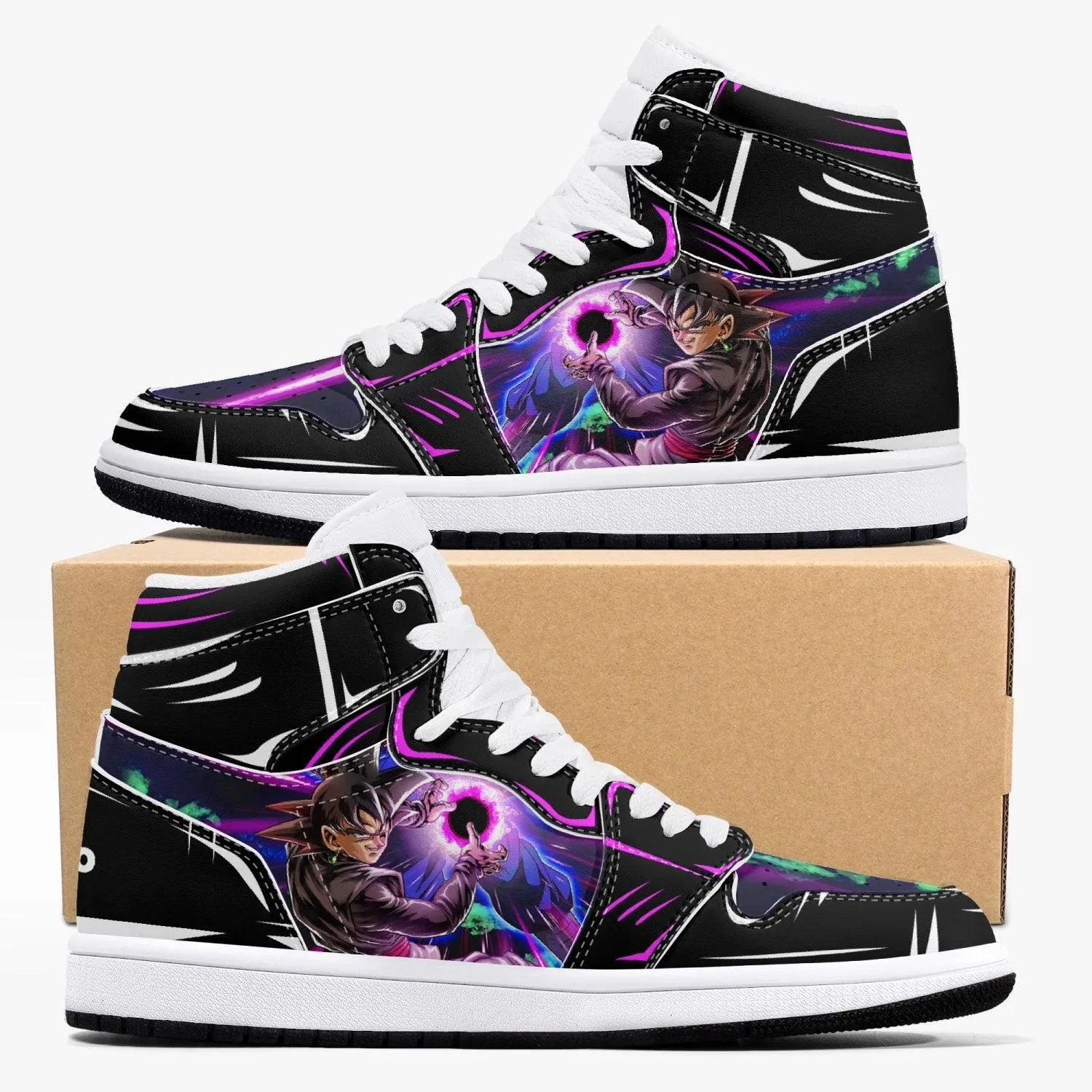 Dragonball Z Black Goku JD1 Anime Shoes