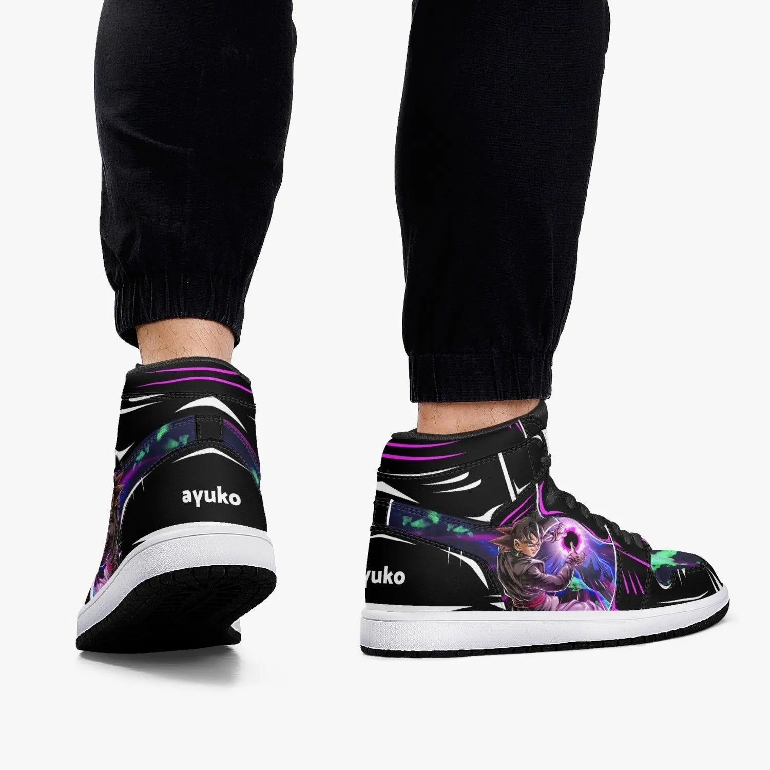 Dragonball Z Black Goku JD1 Anime Shoes