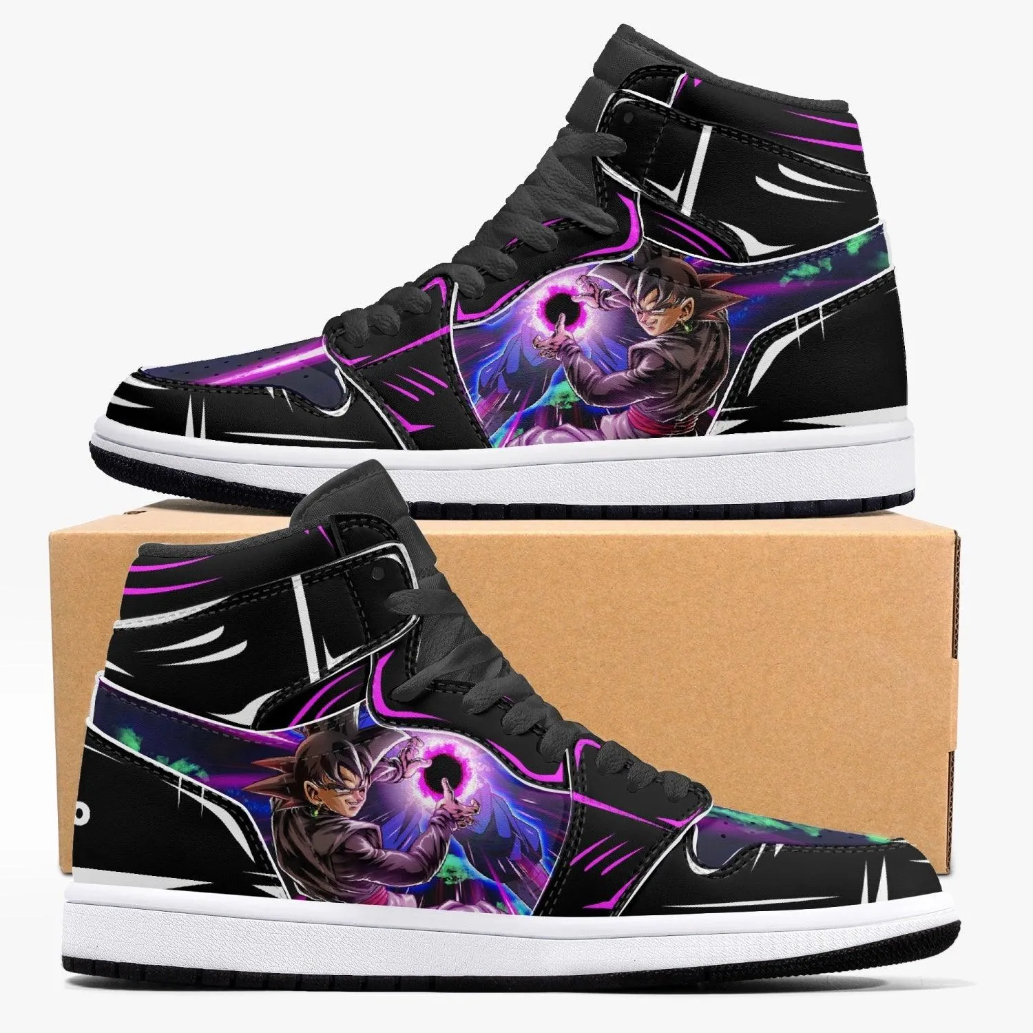Dragonball Z Black Goku JD1 Anime Shoes