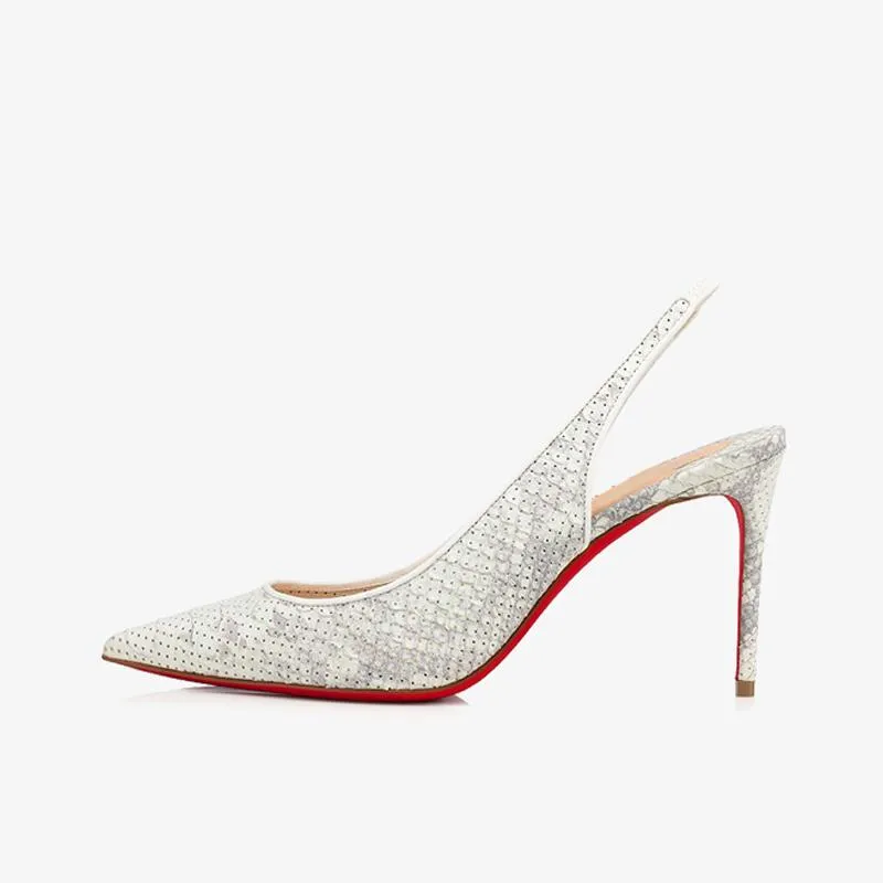 Elegant White Pumps