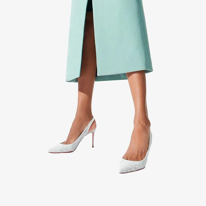 Elegant White Pumps