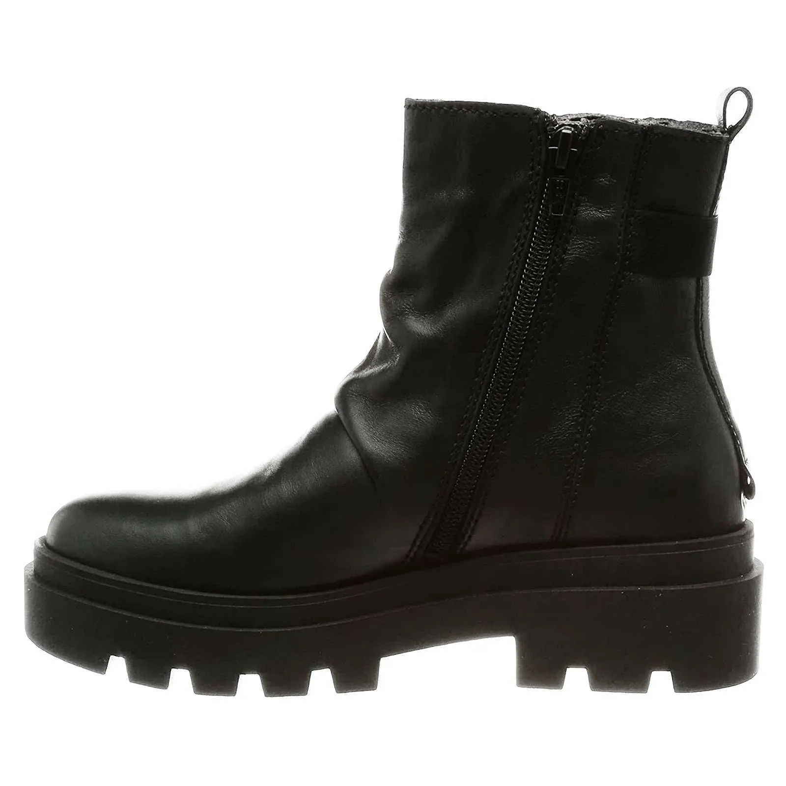 Fly London Jily818Fly Leather Women's Zip Up Ankle Boots