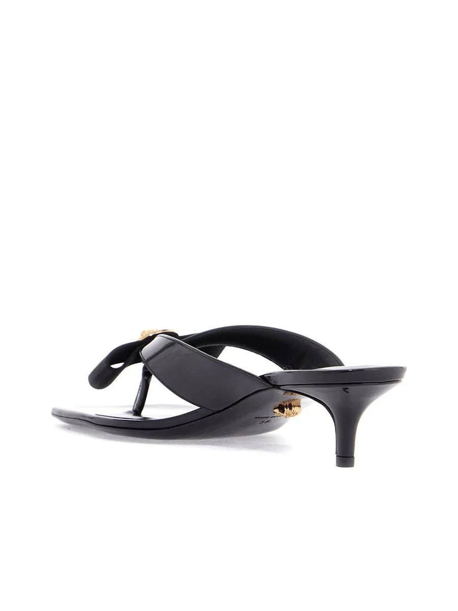 Gianni Ribbon Thong Mules