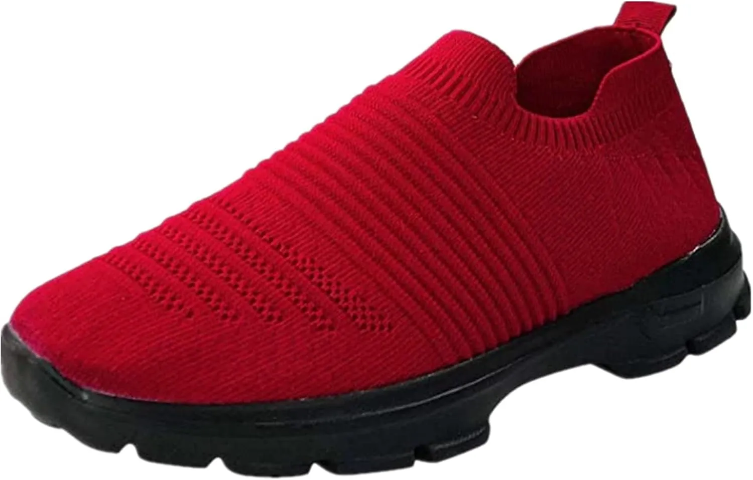 Ladmiple Walking Shoes Women Arch Support Slip On Sneakers Breathable Athletic Workout Tennis Running Shoes Gym Sneakers