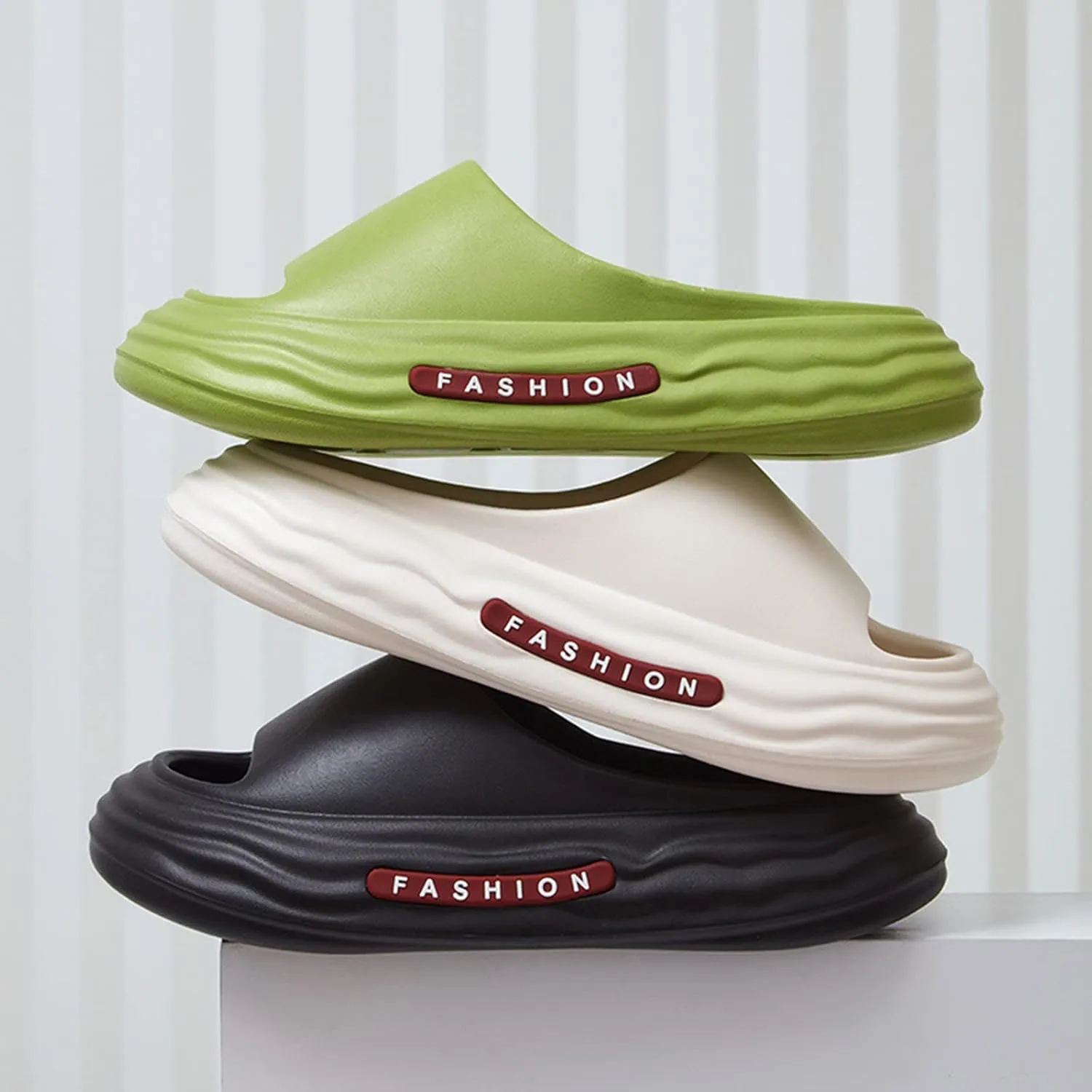 Mens Shower Shoes Shower Shoes Women Slides for Men Womens Slides Soft Sole Lightweight Dorms Slippers
