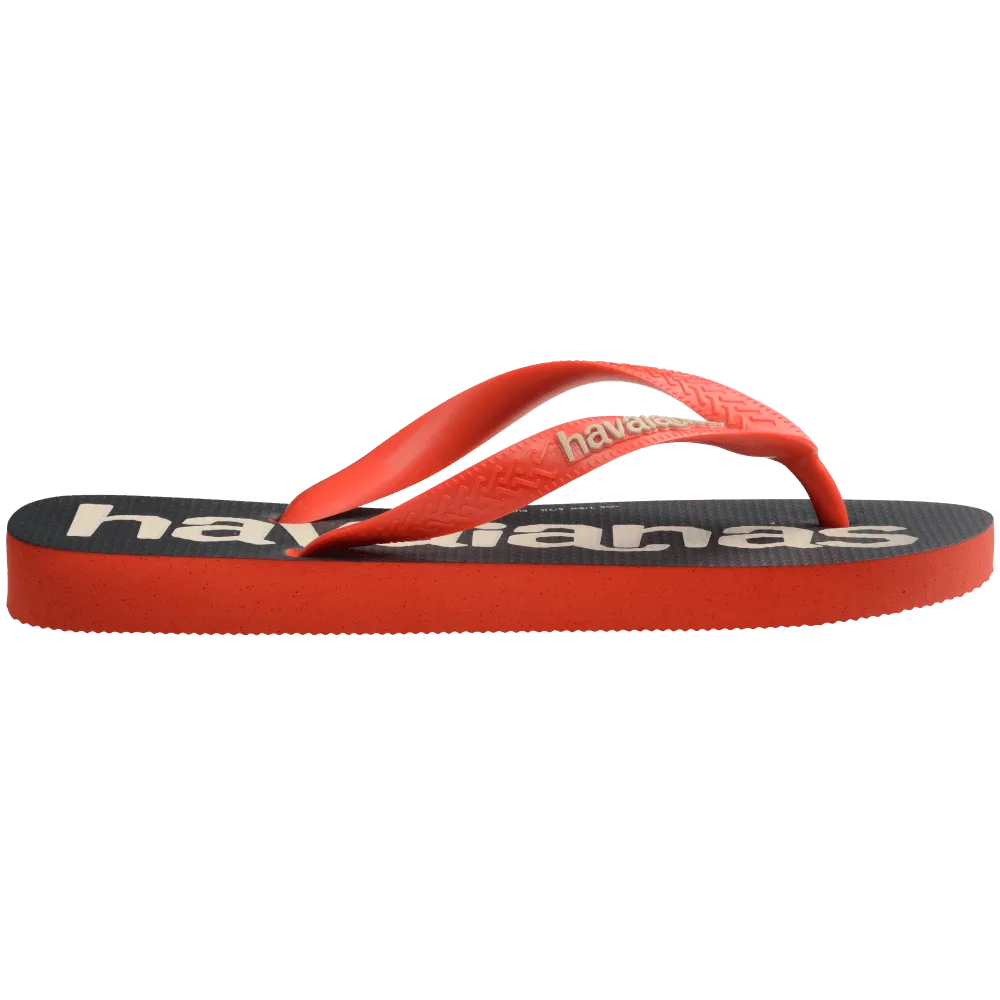 Top Logomania 2 Flip Flops