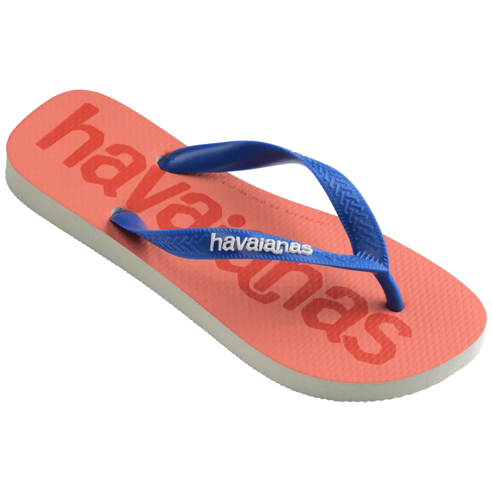 Top Logomania 2 Flip Flops