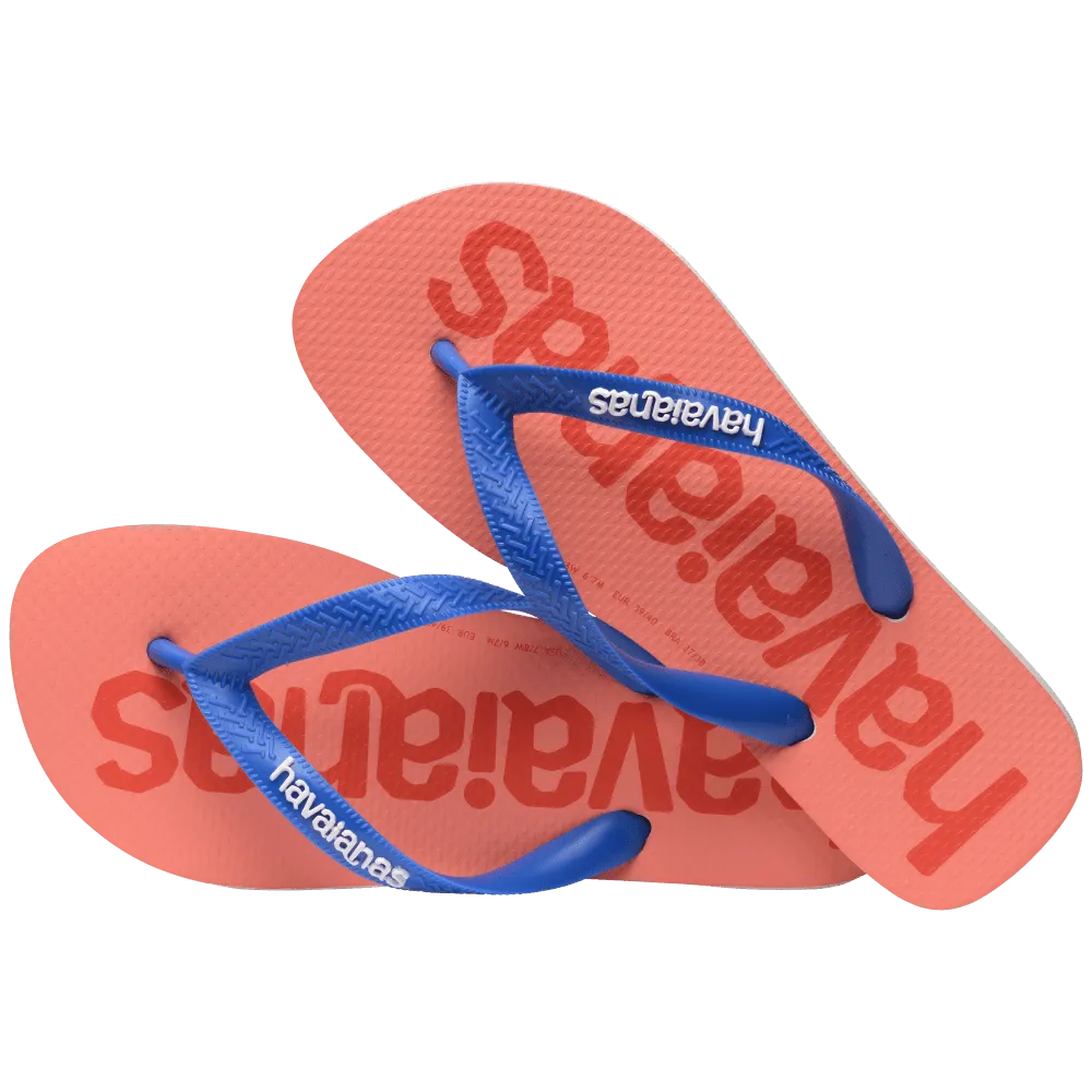 Top Logomania 2 Flip Flops