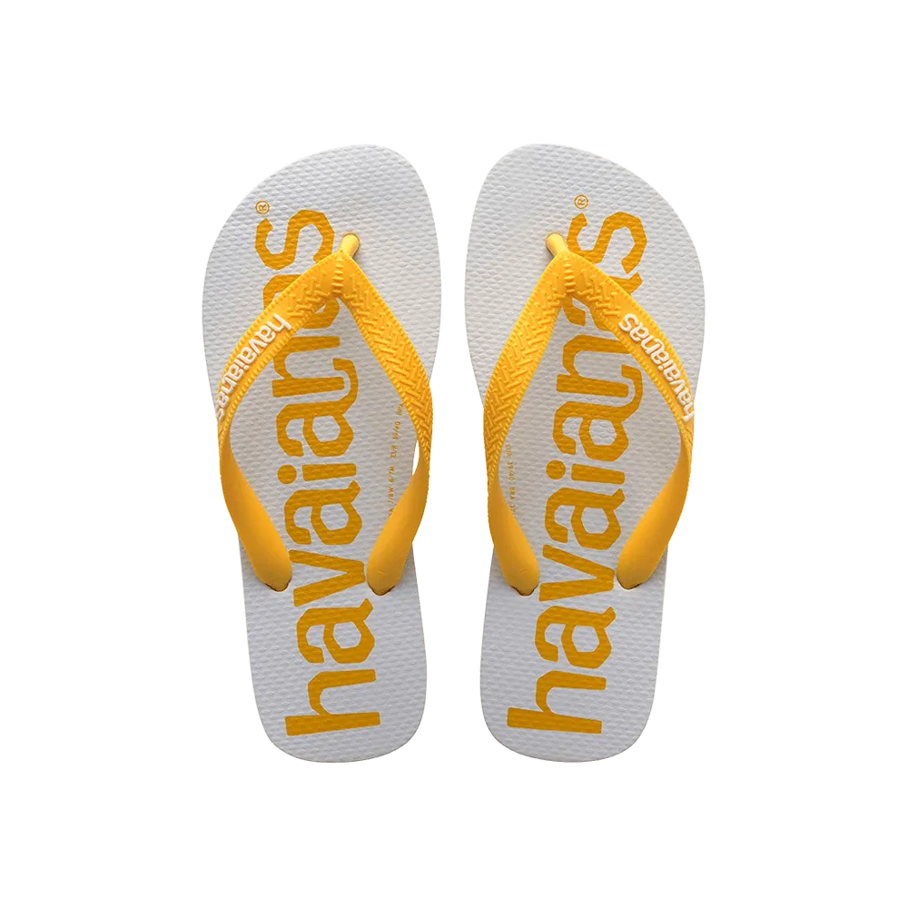 Top Logomania 2 Flip Flops