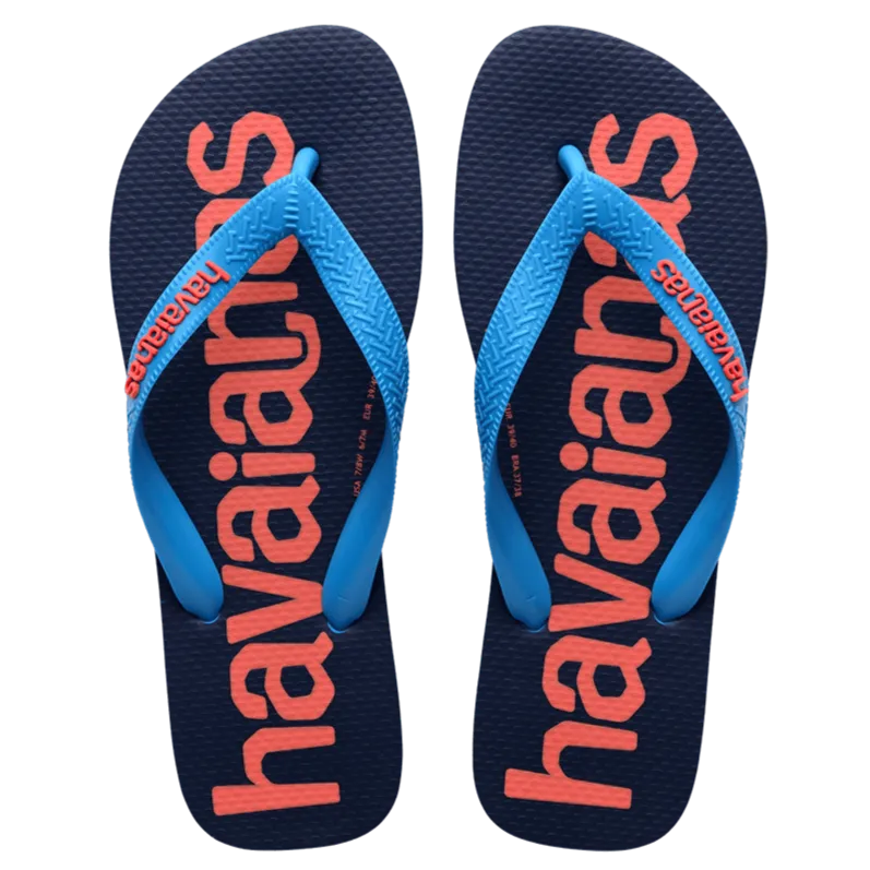 Top Logomania 2 Flip Flops