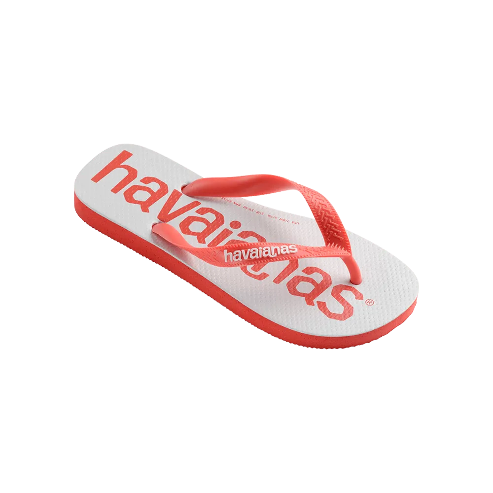 Top Logomania 2 Flip Flops