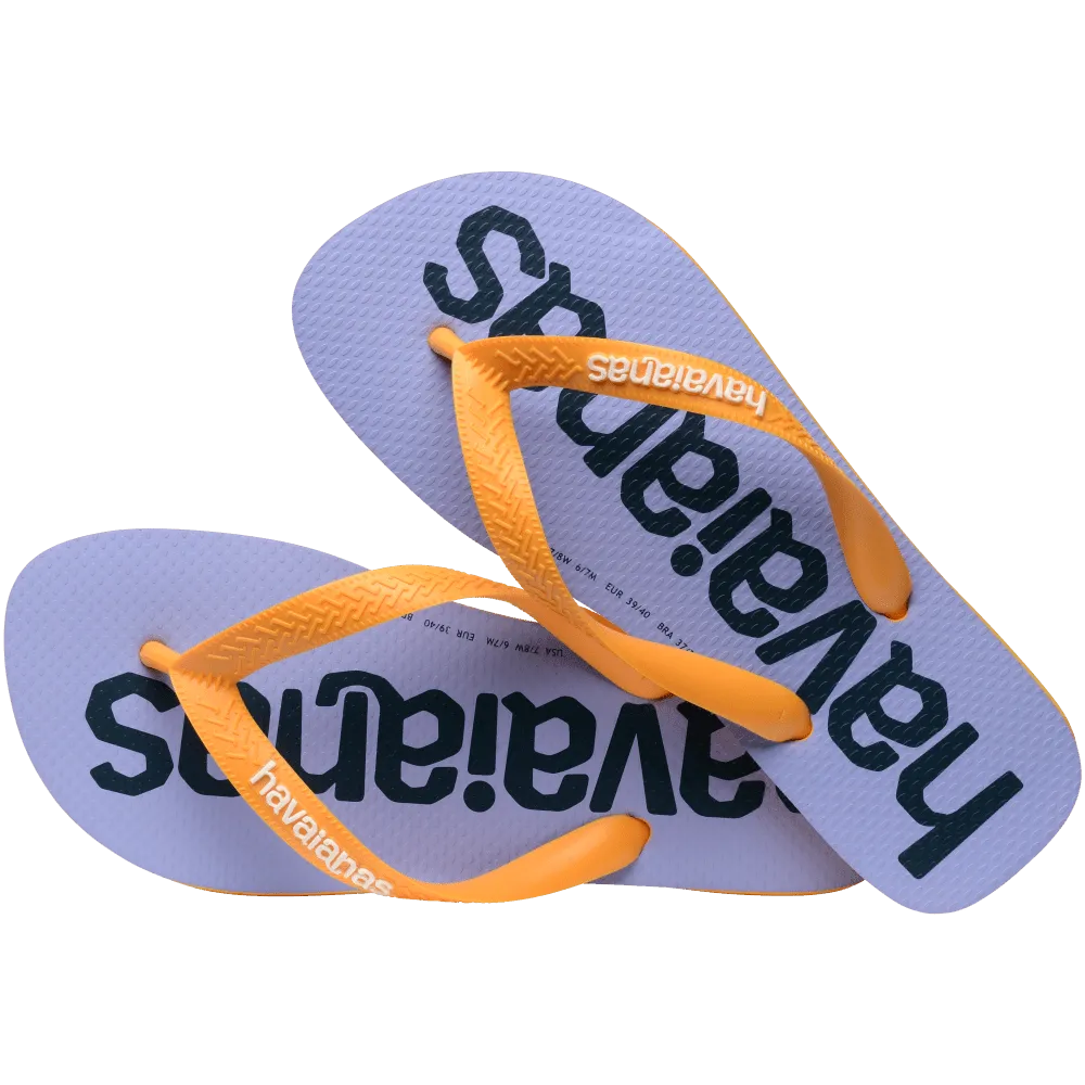 Top Logomania 2 Flip Flops