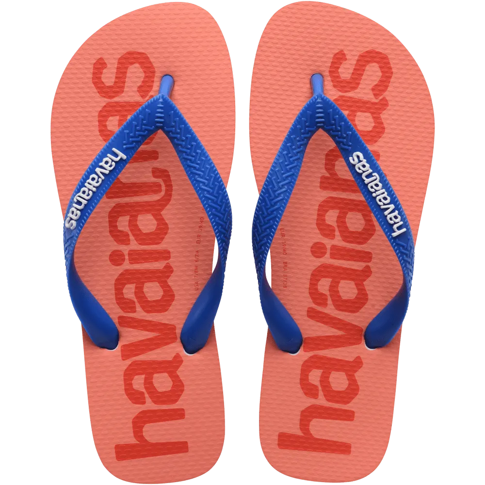 Top Logomania 2 Flip Flops