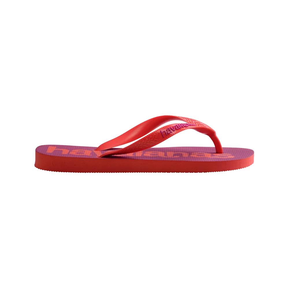 Top Logomania 2 Flip Flops