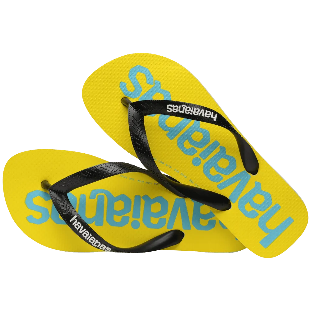 Top Logomania 2 Flip Flops