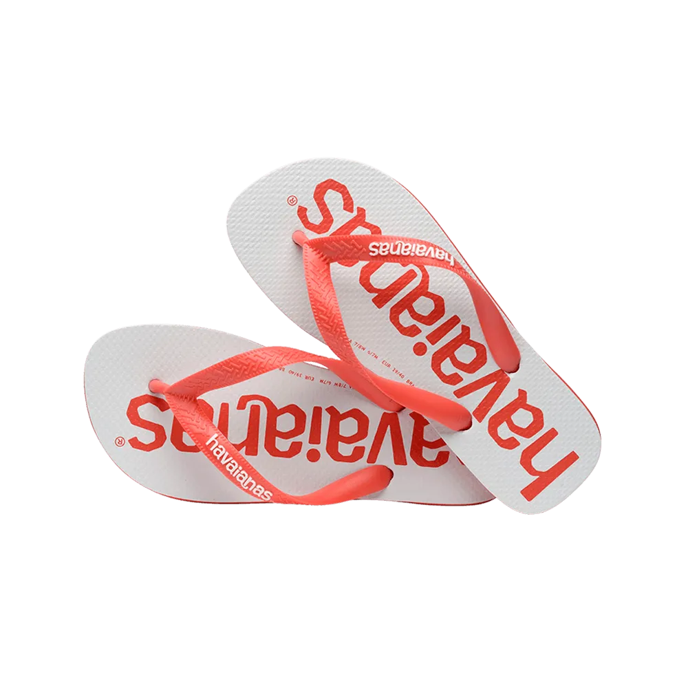 Top Logomania 2 Flip Flops
