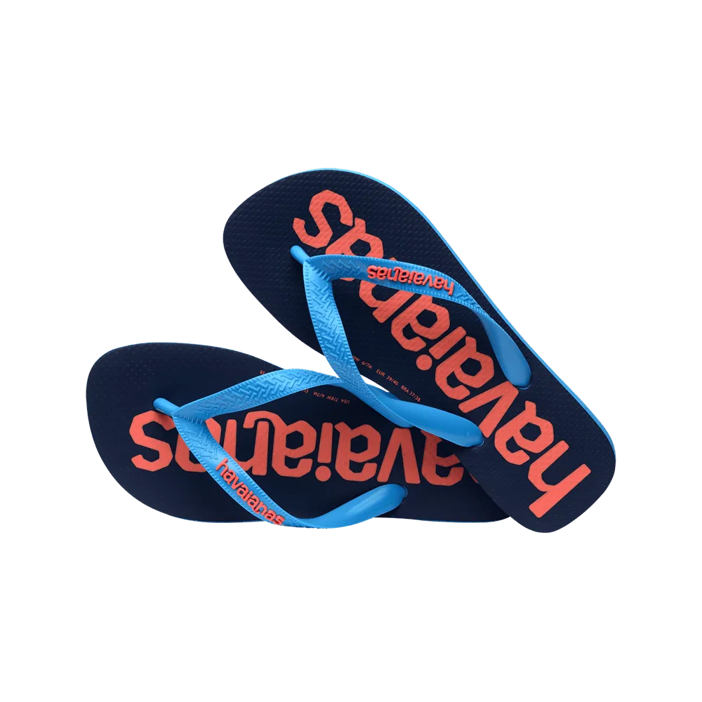 Top Logomania 2 Flip Flops