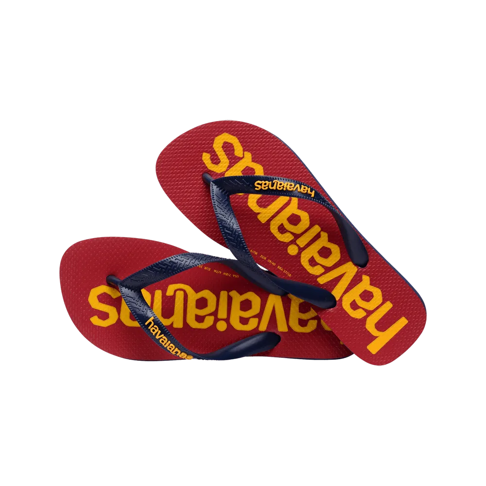 Top Logomania 2 Flip Flops