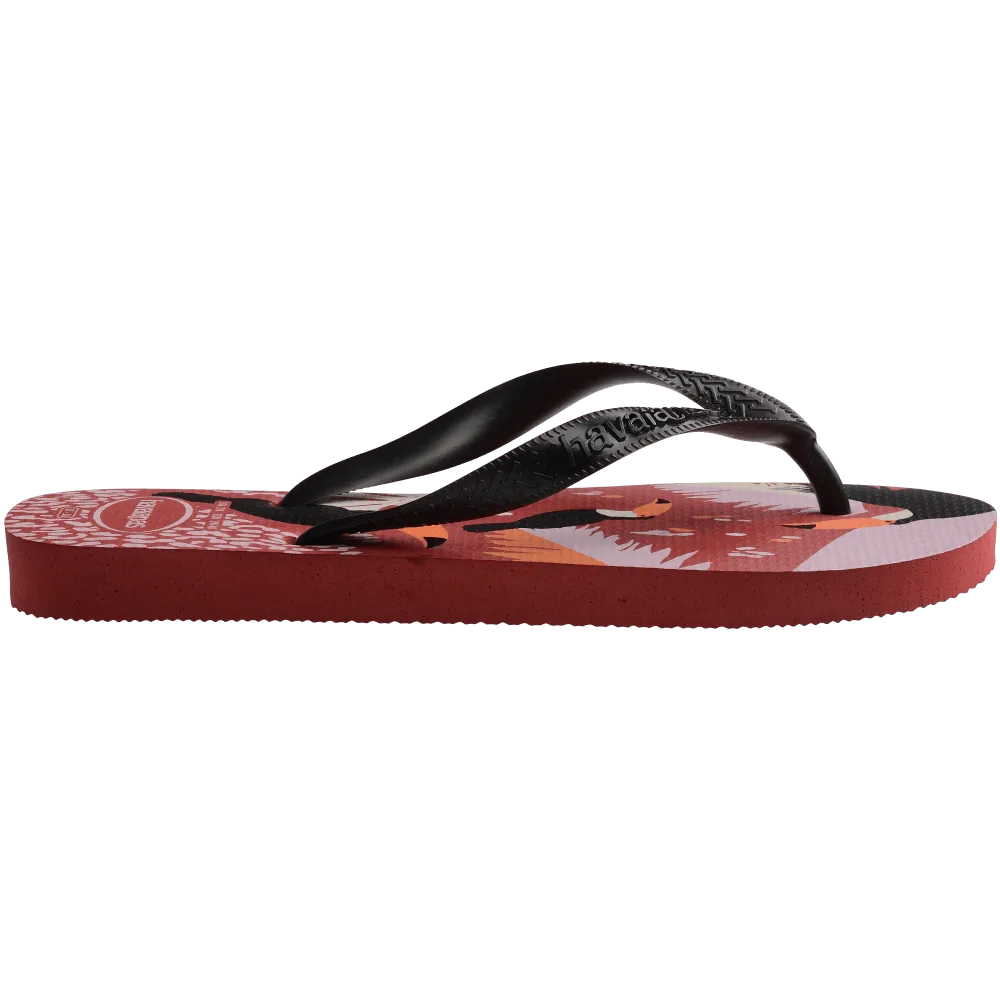 Top Tropical Vibes Flip Flops