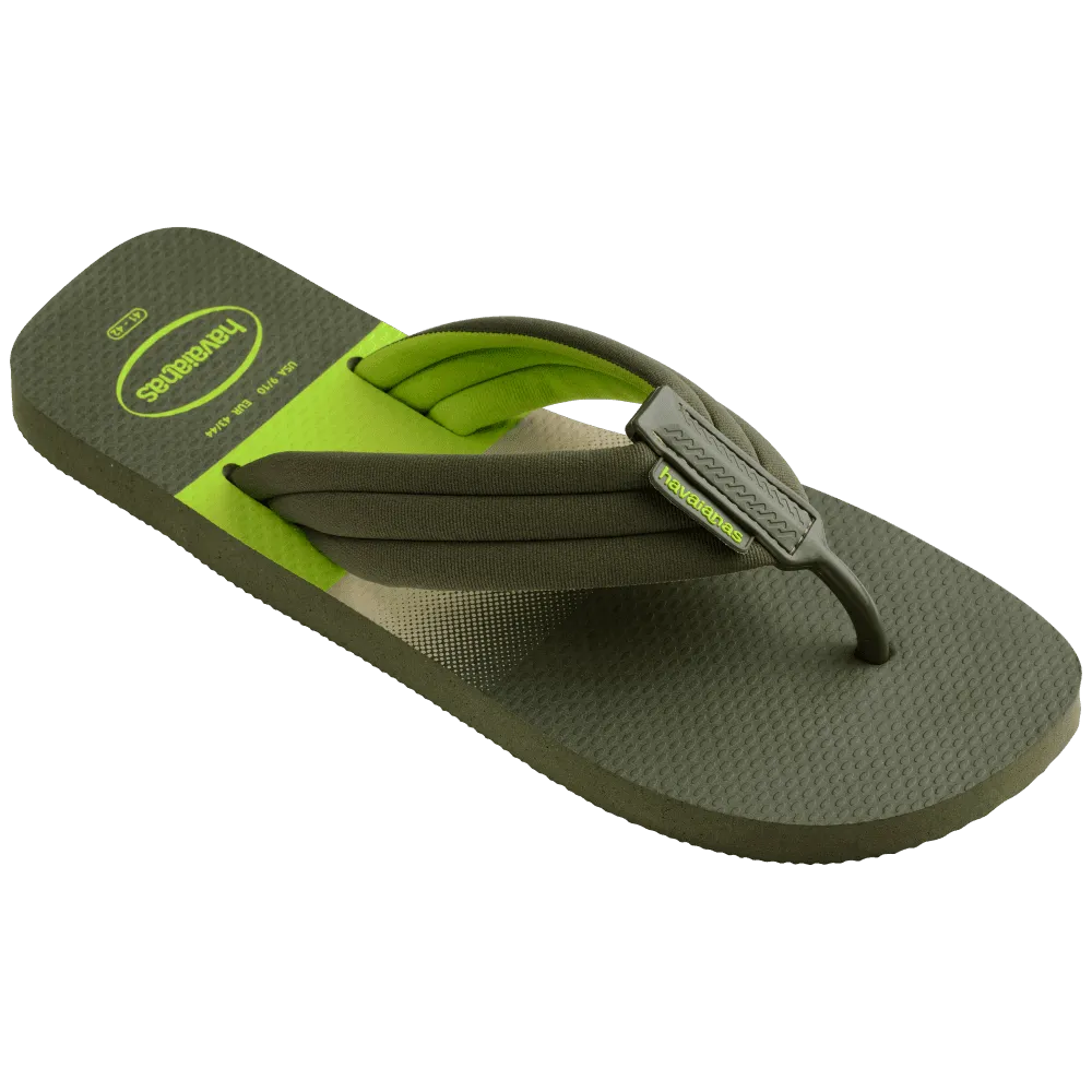 Urban Print Flip Flops