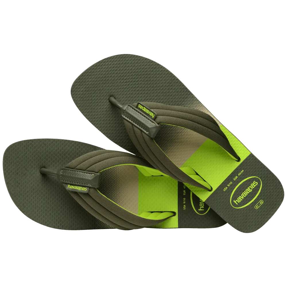 Urban Print Flip Flops