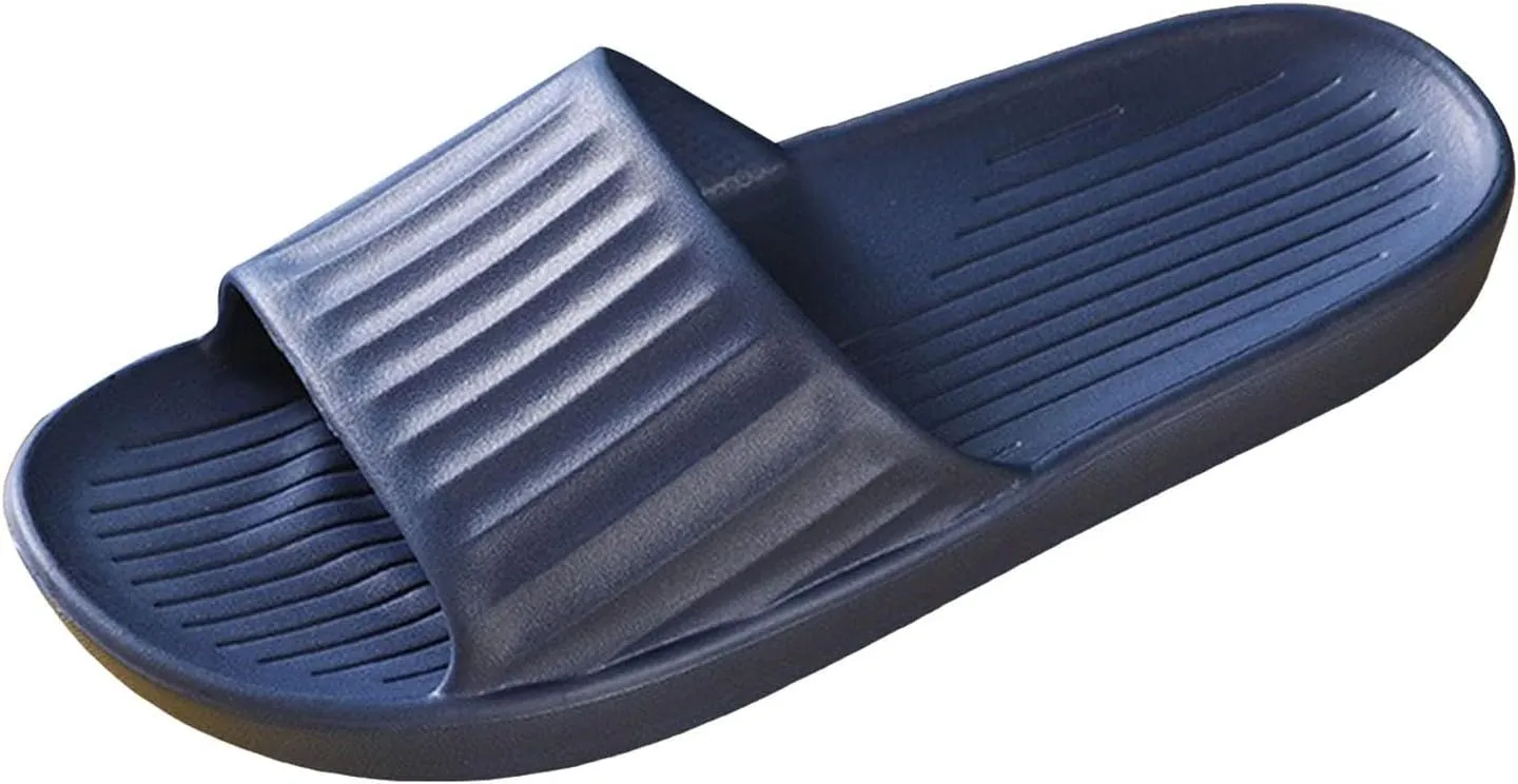 Women's Fashion Slippers Shower Shoes for College Dorm Room Slim Sandals Women's Soft Flat Soled Sandal
