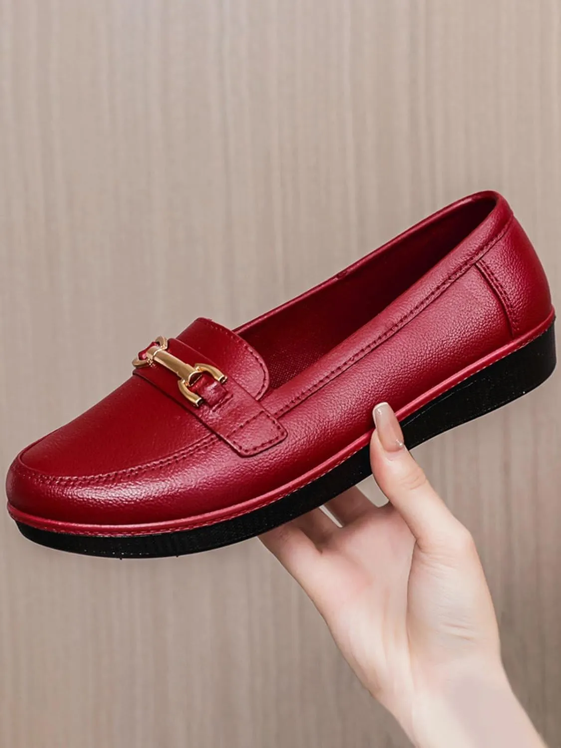 Women's Loafers, Slip-on, Non-Slip, Comfortable Shoes for Driving, Walking and Working, Lightweight Breathable Shoes